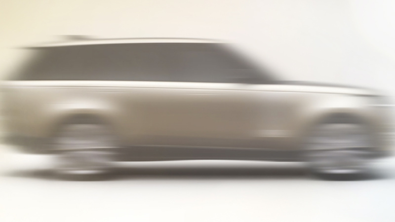 Göz yanılsaması değil, yeni Range Rover!