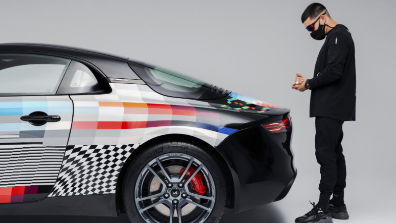 Alpine A110 ve Felipe Pantone