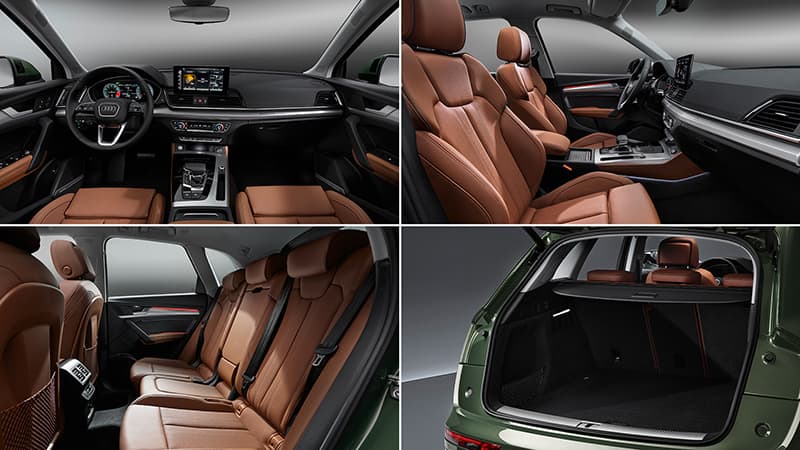 İç hacim de yeni Audi Q5 güçlü taraflarından
