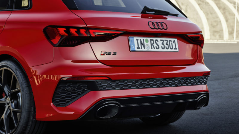 Yeni Audi RS 3 Sportback tasarımı