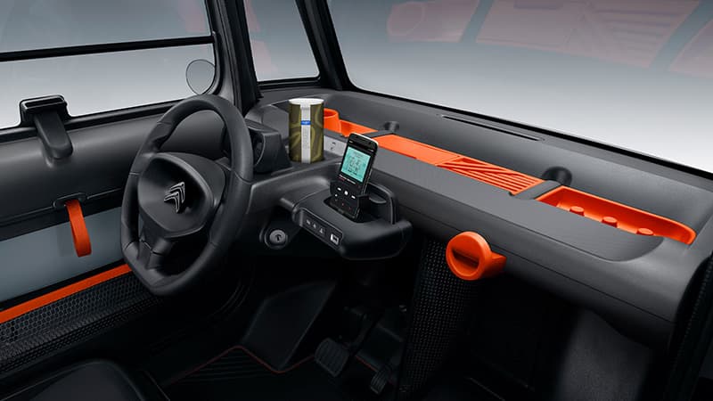 Citroen Ami kokpit
