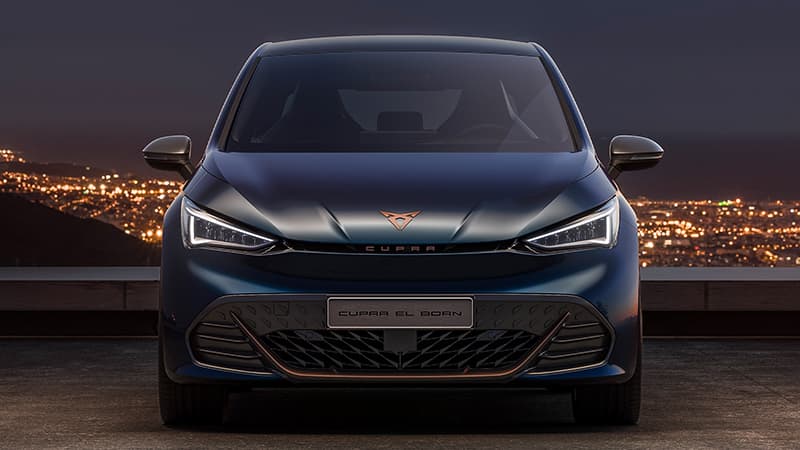 Cupra el-Borne elektrik ateşli kompakt hatchback
