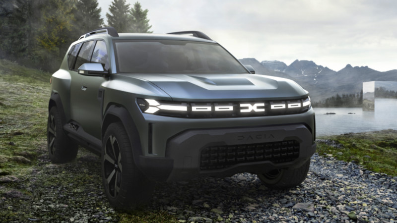 Dacia'nın 4.6 m'lik kompakt SUV konsepti Dacia Bigster
