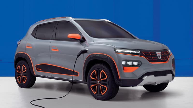 Elektrikli Dacia Spring ve 200 km menzil