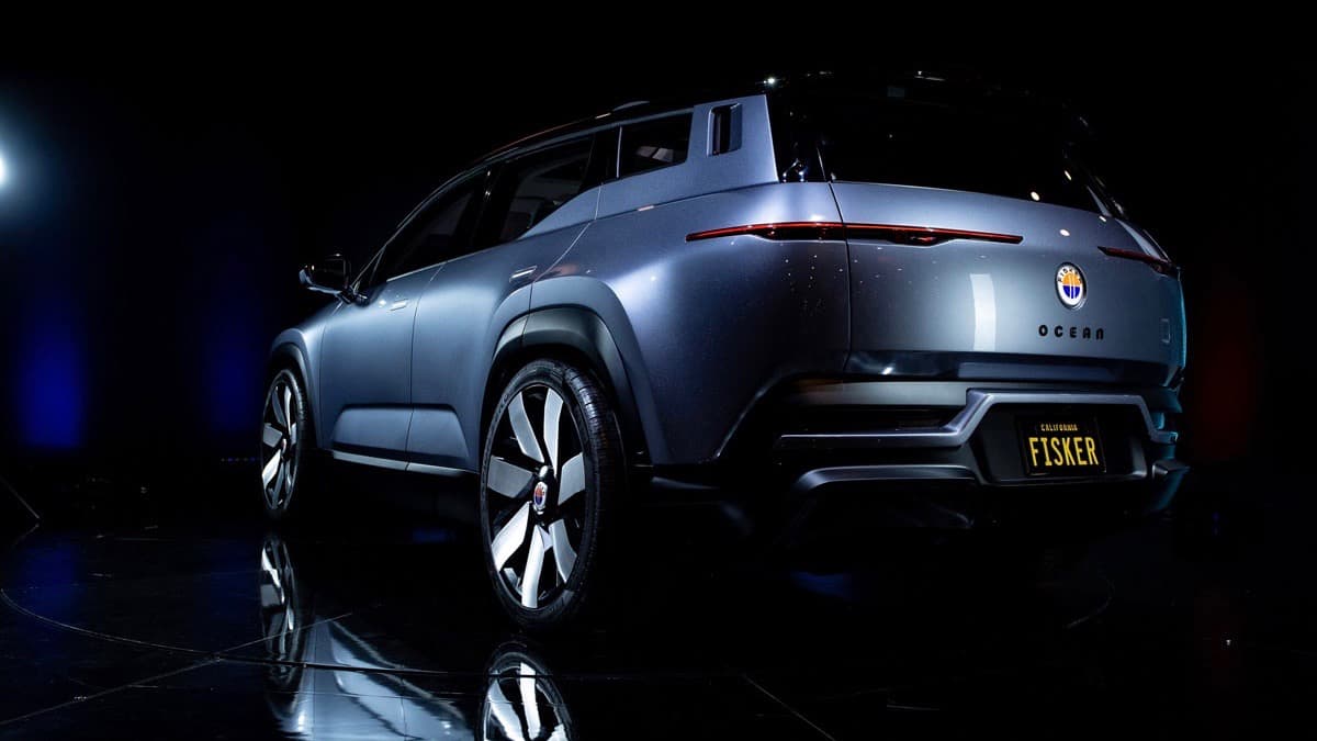 Fisker Ocean arka tasarım