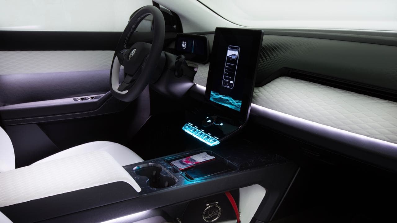 Fisker Ocean kokpit