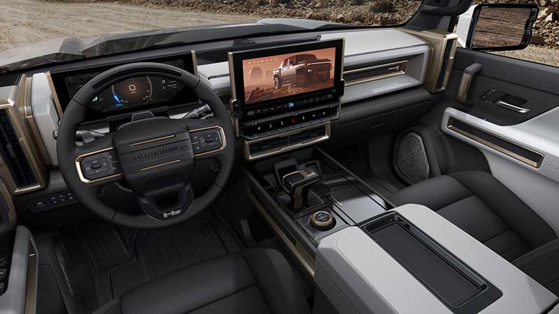 Hummer EV'nin maceraya hazır kokpiti_arabazzi.com