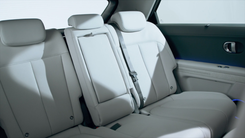 Hyundai ioniq 5'in hareketli arka koltukları