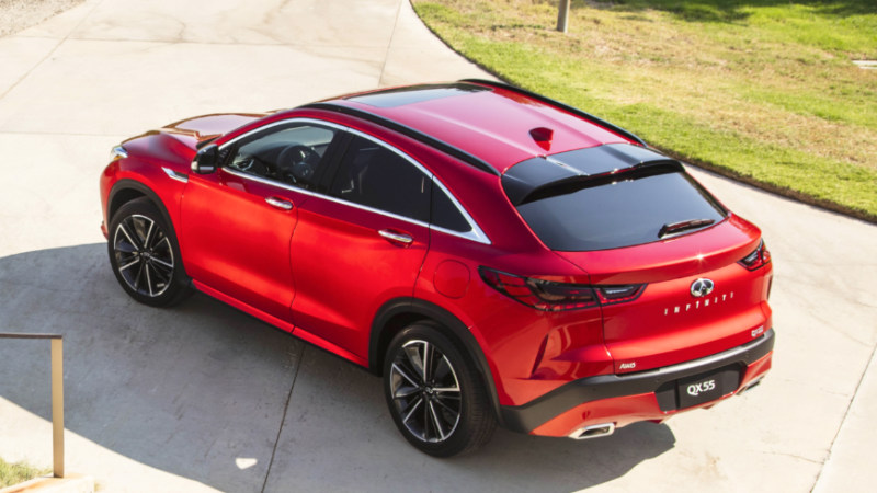 Inifiniti QX55, QX50'nin coupé versiyonu