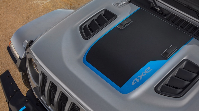 Şarj edilebilir hibrit Jeep motorlu Wrangler 4xe_arabazzi.com