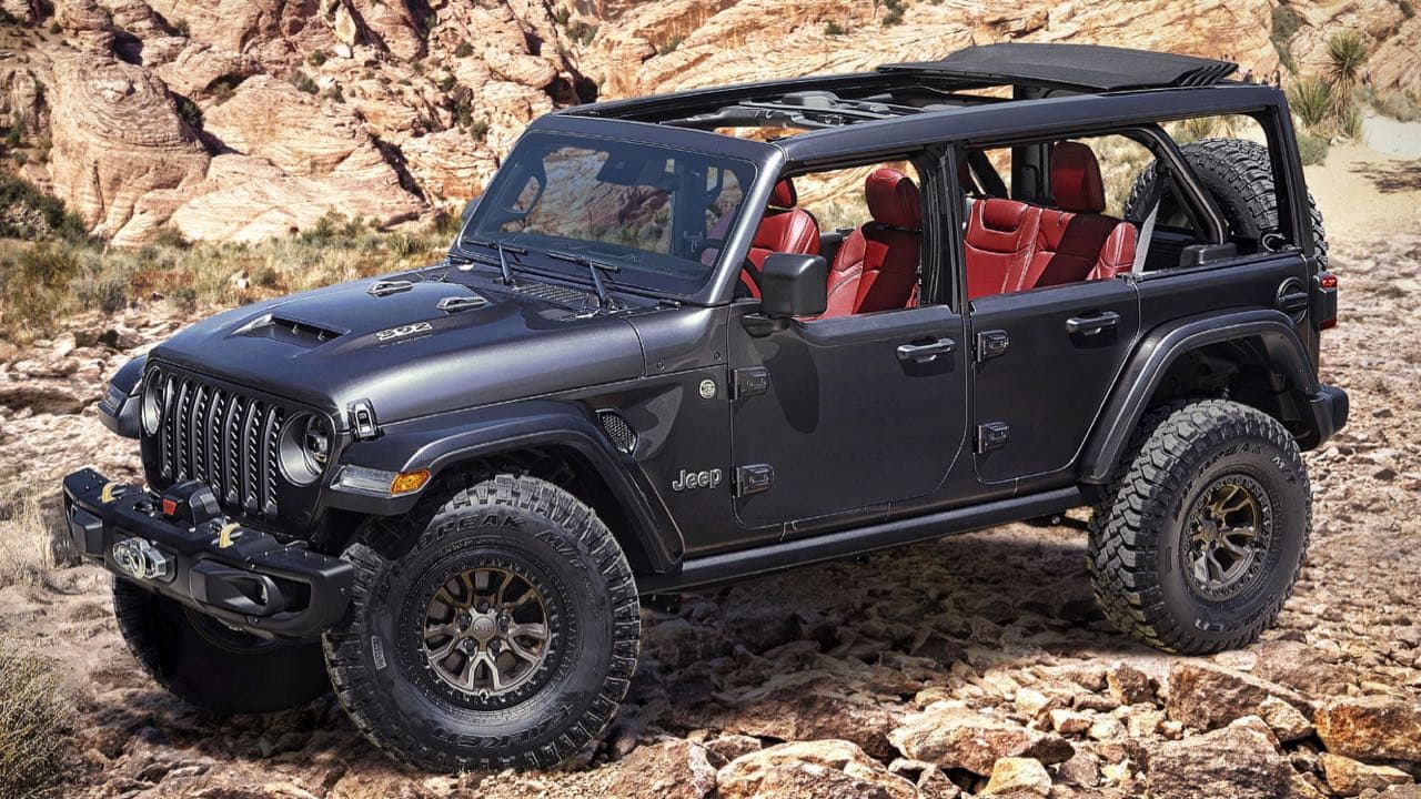 Jeep Wrangler Rubicon 392 araziye çıkmak için gün sayıyor