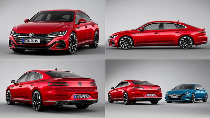 Makyajlı Volkswagen Arteon'un detayları