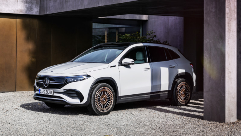 Mercedes EQA 250: 190 hp, 375 Nm