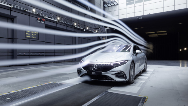 Mercedes EQS 0,20 cd ile aerodinami rekorunun sahibi