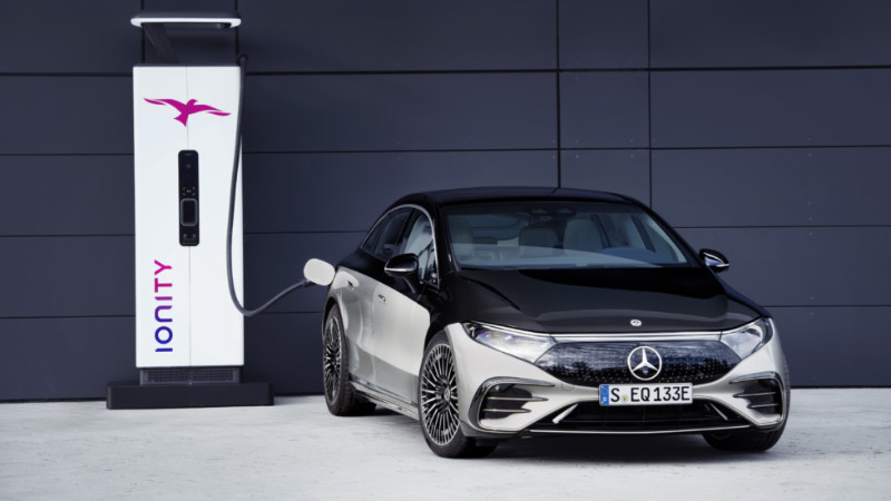 Mercedes EQS'in menzili 770 km
