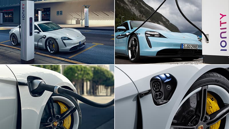 Porsche Taycan 2021 yenilikleri batarya ve şarj konusunda yoğunlaştırmış