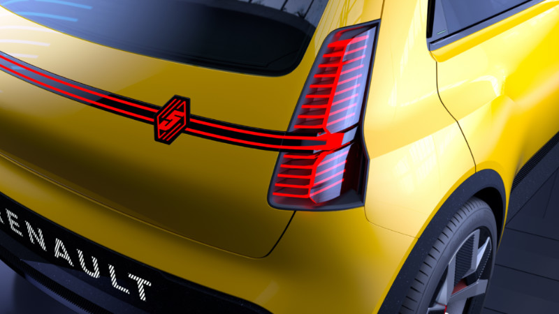 Yeni Renault 5 stop tasarımıyla çok havalı