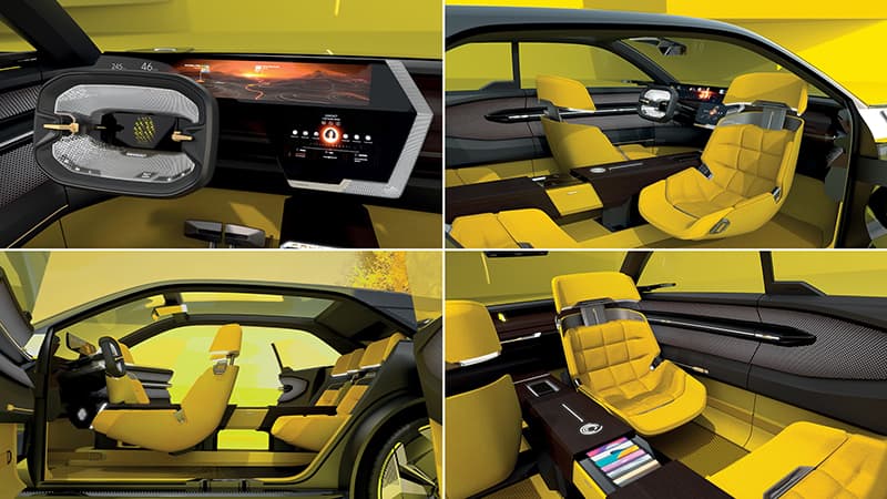 Renault Morphoz konsepti kabinde de çok değişken