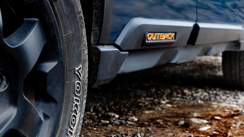 Subaru Outback Wilderness ve 17" jantları