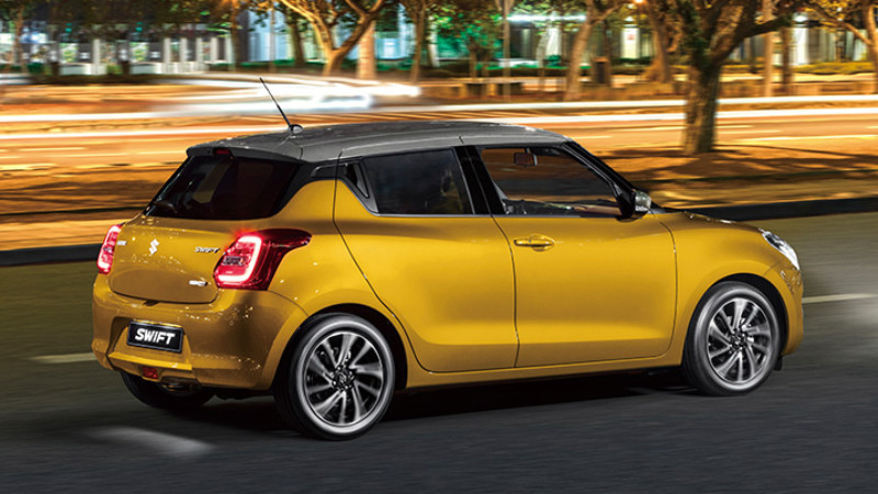 Çift renk tavan opsiyonlu yeni Suzuki Swift Hibrit_arabazzi.com
