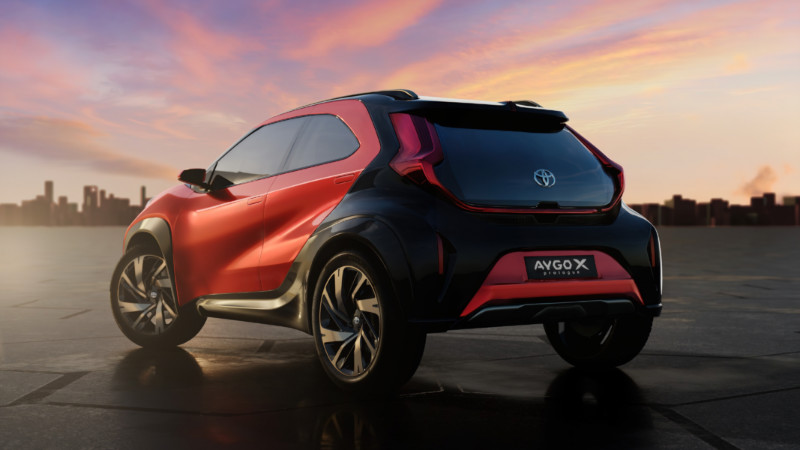 Toyota Aygo X ve çift renk kullanımı
