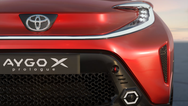 Toyota Aygo X LED tasarımı