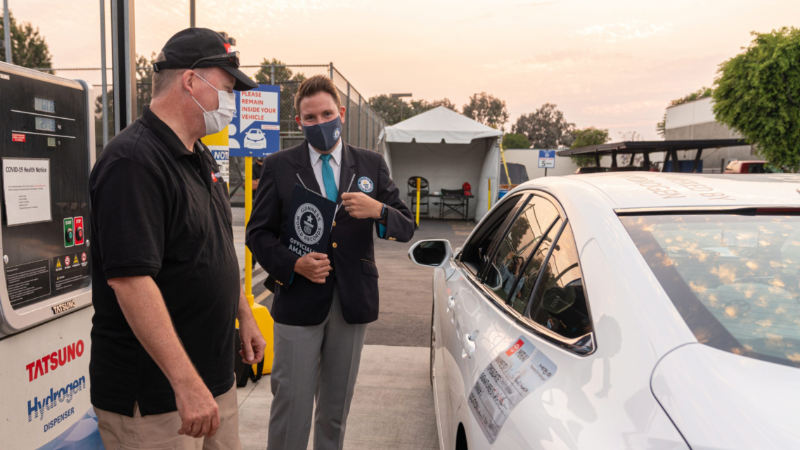 Tyota Mirai Dünya Rekoru kırdı