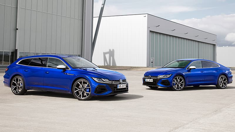 VW Arteon ve Arteon Shooting Break uçuşa geçmeden hemen önce