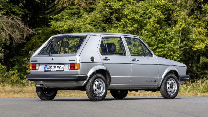 VW Golf 1 tasarımı
