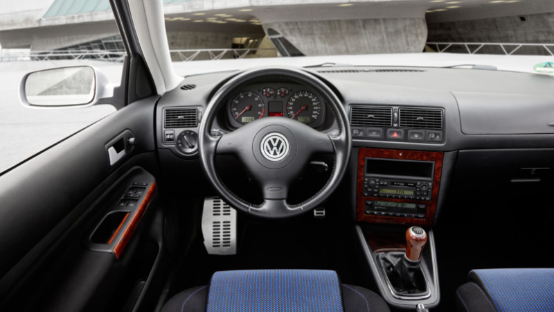 Golf 4'ün süper kaliteli kabini