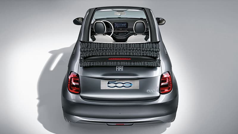 Fiat 500 Cabrio %100 elektrikli
