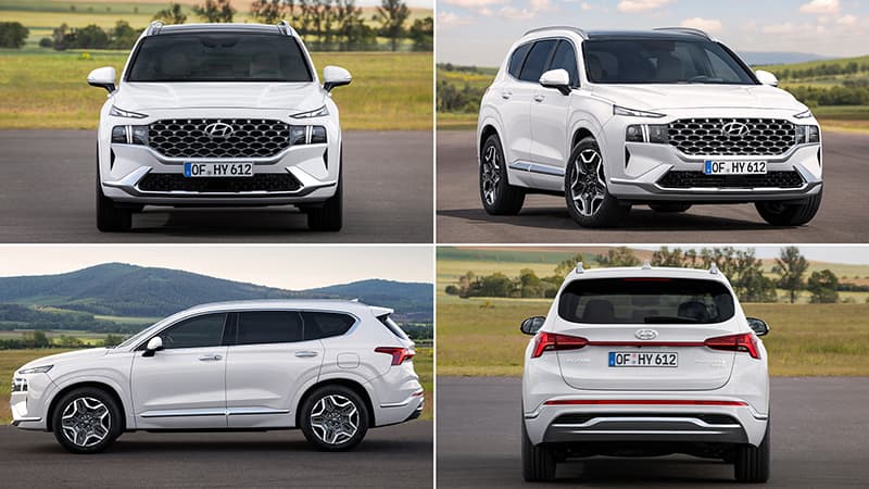 Makyajlı Hyundai Santa Fe her açıdan kendini aşmış