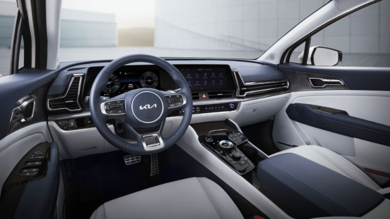 Yeni Kia Sportage kabin tasarımı
